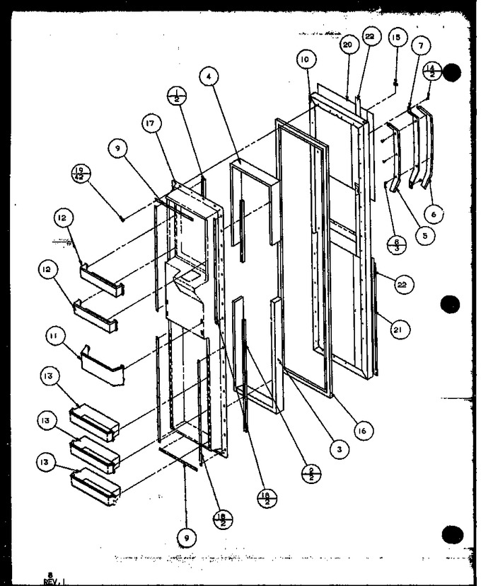 Diagram for SXD25M2W (BOM: P1155101W W)