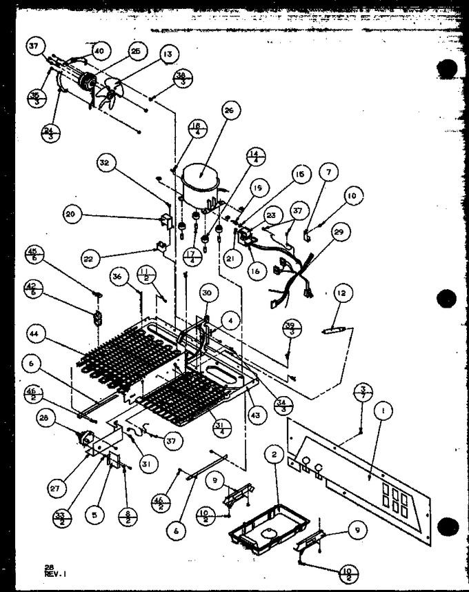Diagram for SXD25M2W (BOM: P1155101W W)