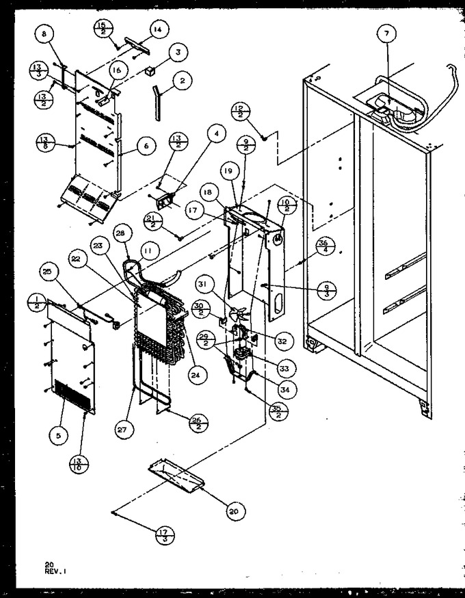 Diagram for SQD25MB3L (BOM: P1153404W L)