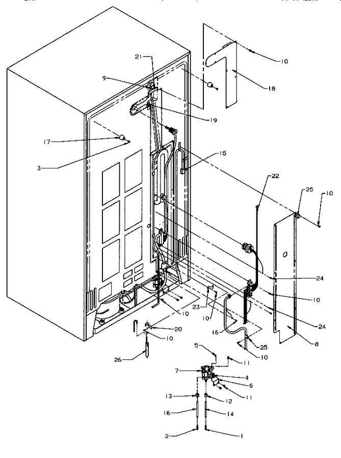 Diagram for SRD25S5W (BOM: P1190302W W)