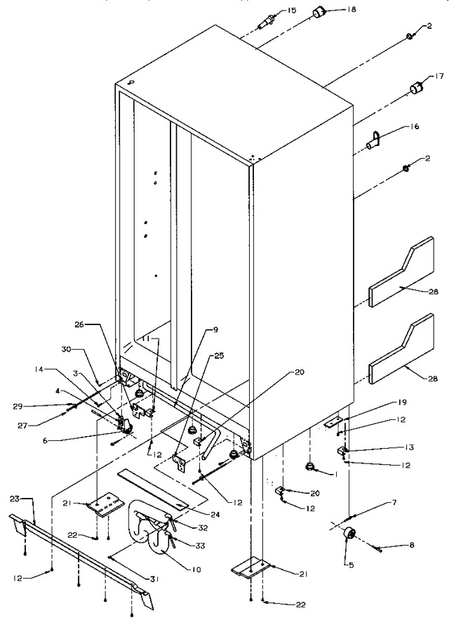 Diagram for SRD25S5W (BOM: P1190302W W)