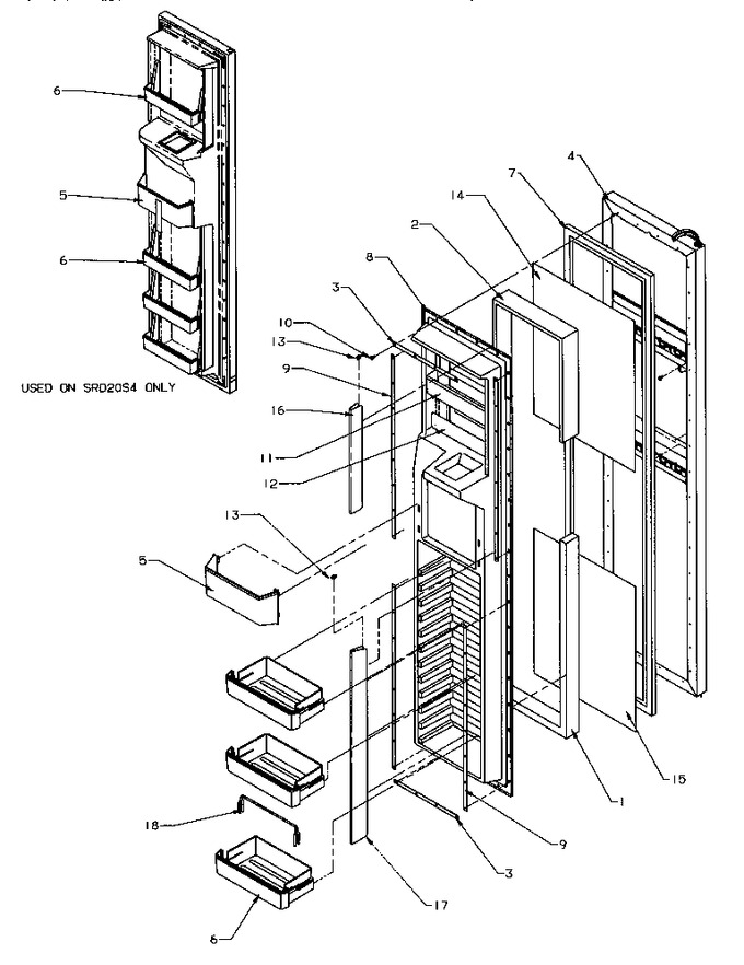 Diagram for SRD25S5W (BOM: P1190302W W)
