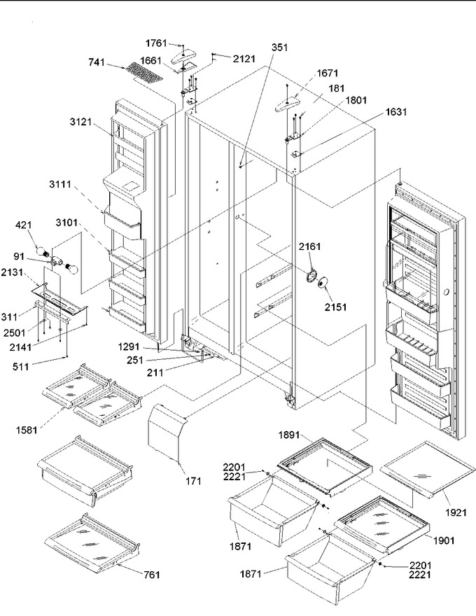 Diagram for SRD22S5E (BOM: P1190304W E)