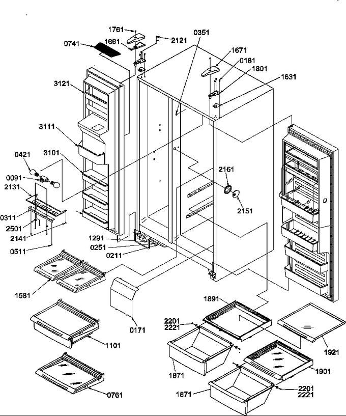 Diagram for SRD25TPE (BOM: P1190308W E)