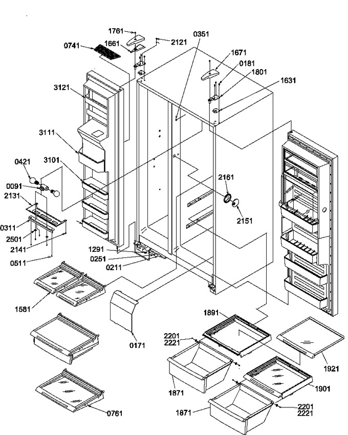 Diagram for SRD25VPW (BOM: P1190318W W)