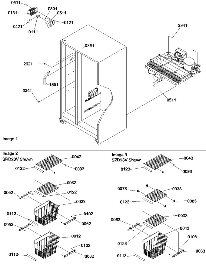 Diagram for SRD23VPE (BOM: P1315307W E)