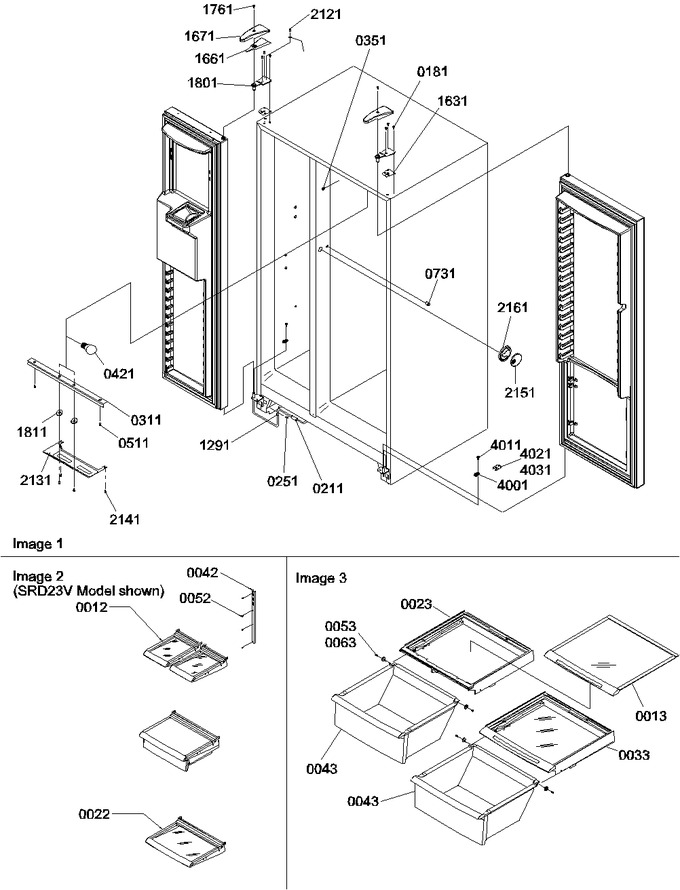 Diagram for SRD23VPE (BOM: P1315307W E)