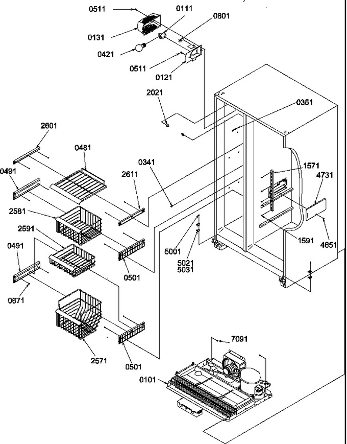 Diagram for SRD27S4E (BOM: P1190306W E)
