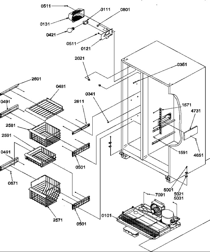 Diagram for SRD27TPE (BOM: P1190312W E)