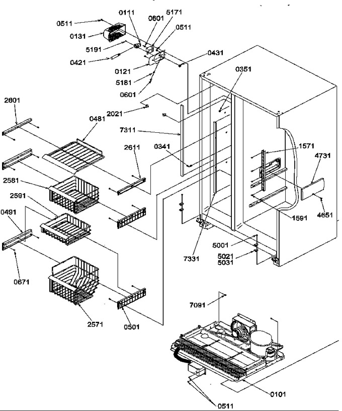 Diagram for SRD325S5W (BOM: P1307202W W)