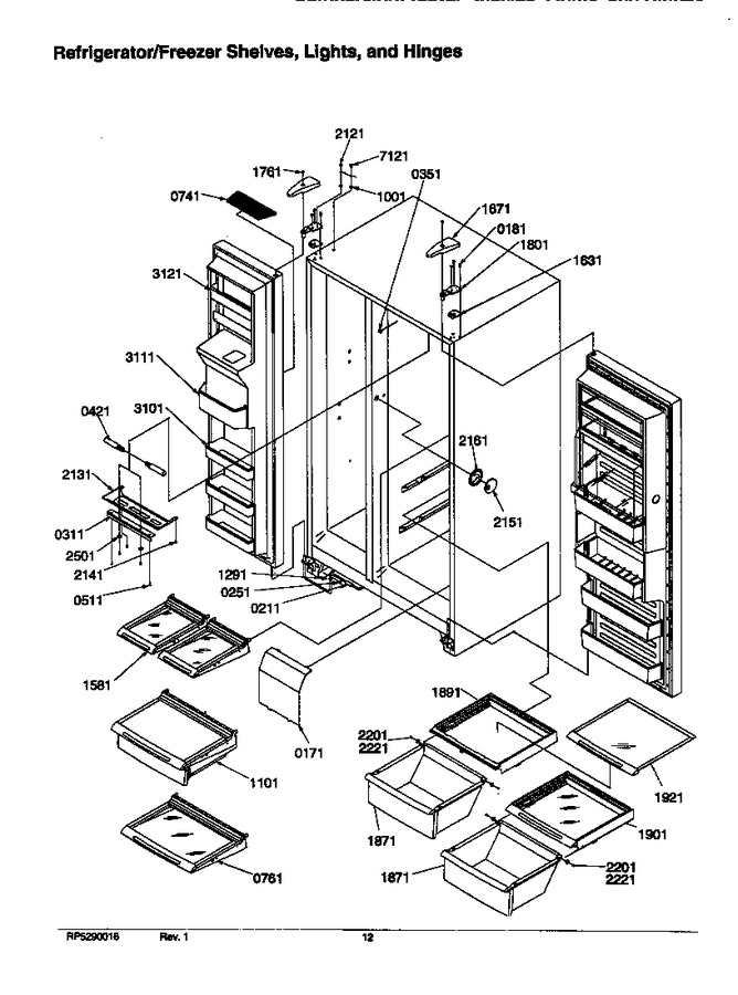 Diagram for SRD526TW (BOM: P1310201W W)