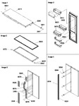 Diagram for 11 - Refrigerator Door, Door Trim And Handles