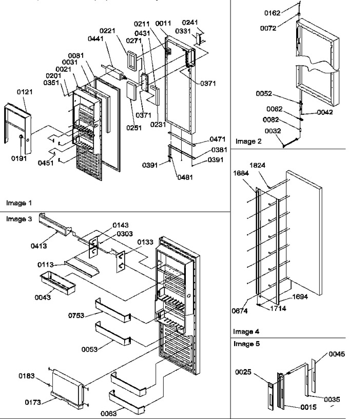 Diagram for SRDE25TW (BOM: P1190311W W)
