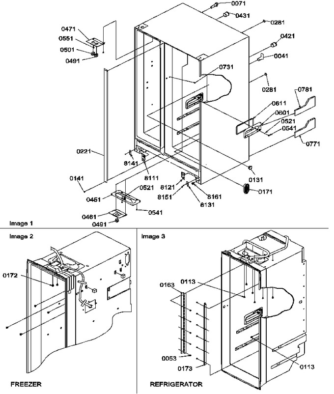 Diagram for SRDE27S3W (BOM: P1190602W W)