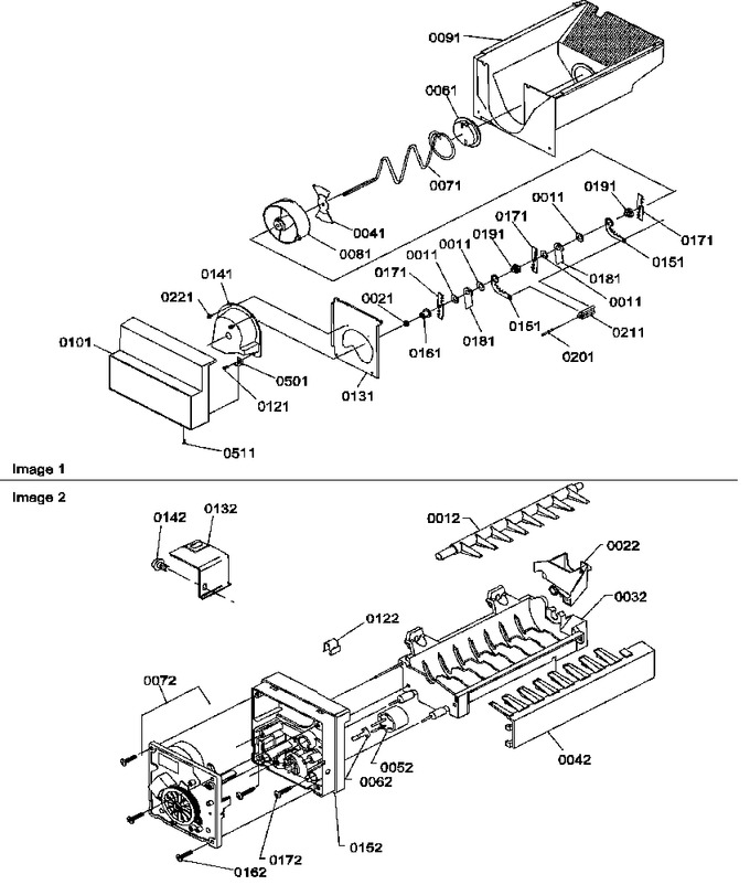 Diagram for SRDE27S3W (BOM: P1190602W W)