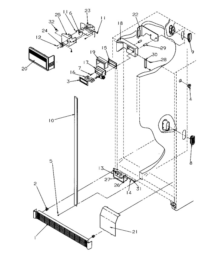 Diagram for SRDE327S3W (BOM: P1184903W)