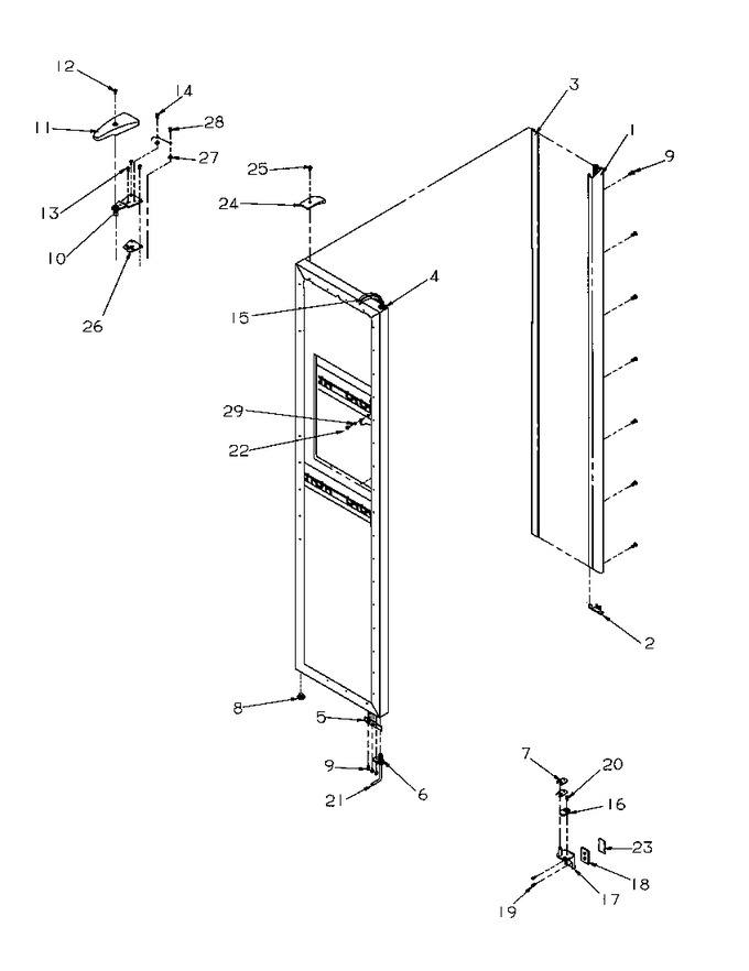 Diagram for SRDE528SBW (BOM: P1184902W W)