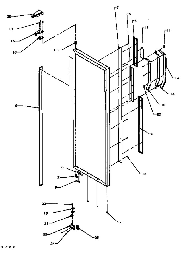 Diagram for SS22NBL (BOM: P1162706W L)
