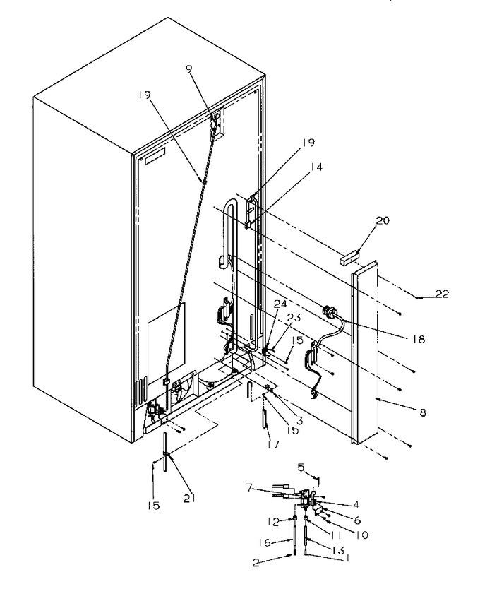 Diagram for SSD21SBL (BOM: P1193904W L)