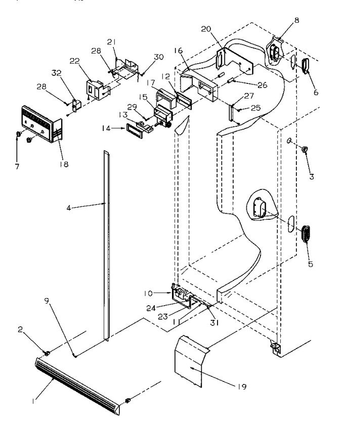 Diagram for SSD21SBW (BOM: P1193904W W)