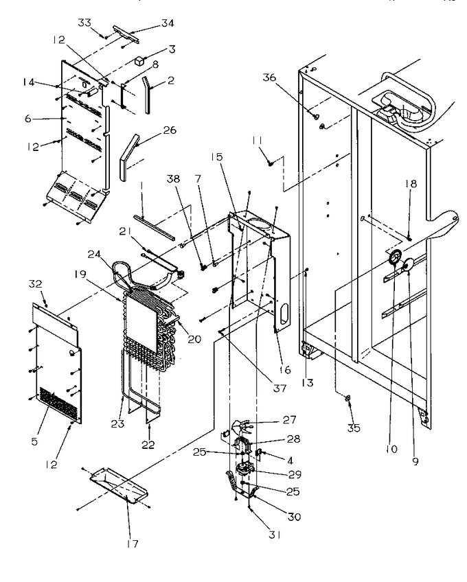 Diagram for SSD21SBW (BOM: P1193904W W)