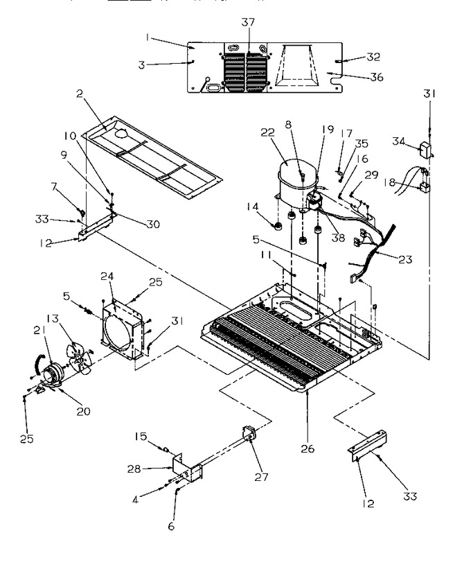Diagram for SSD21SBW (BOM: P1193904W W)