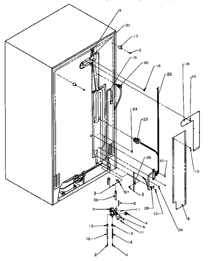 Diagram for SSD25N2W (BOM: P1181322W W)