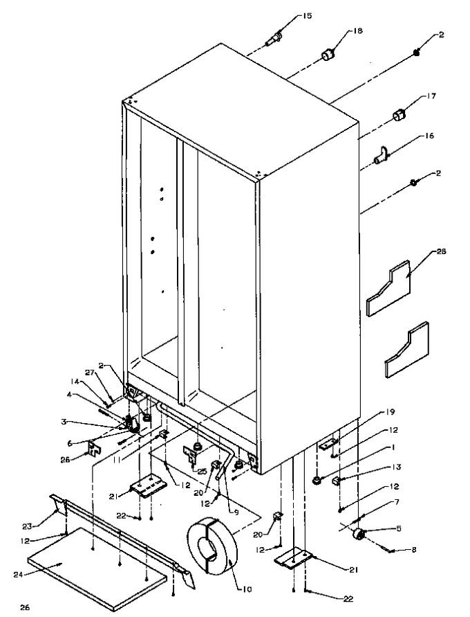 Diagram for SSD25N5L (BOM: P1178903W L)