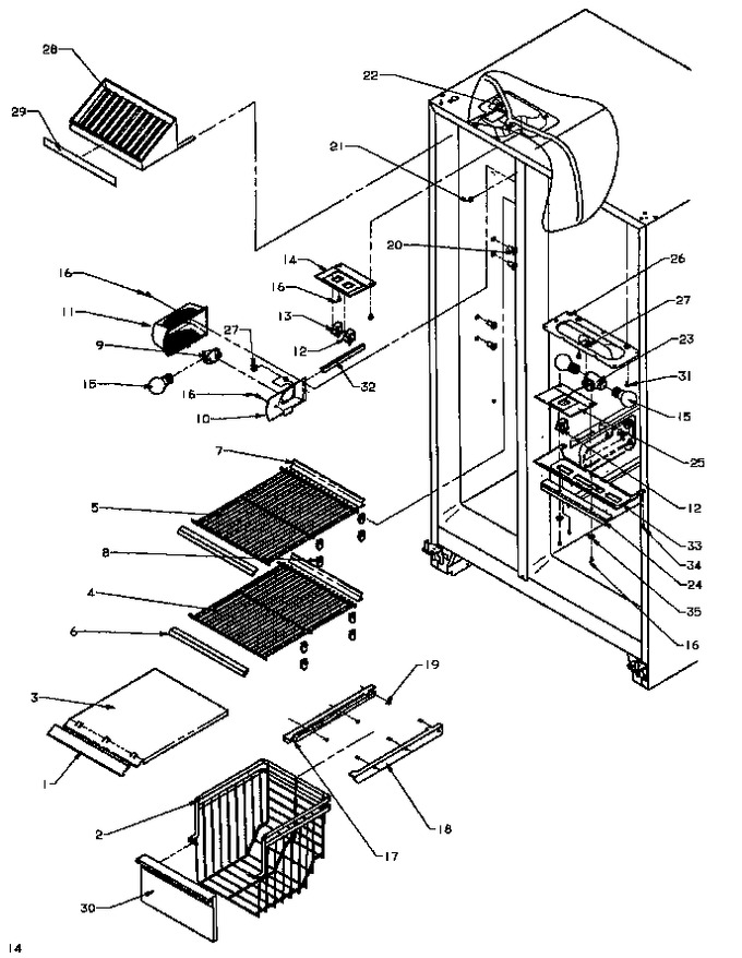 Diagram for SSD25N5W (BOM: P1178903W W)