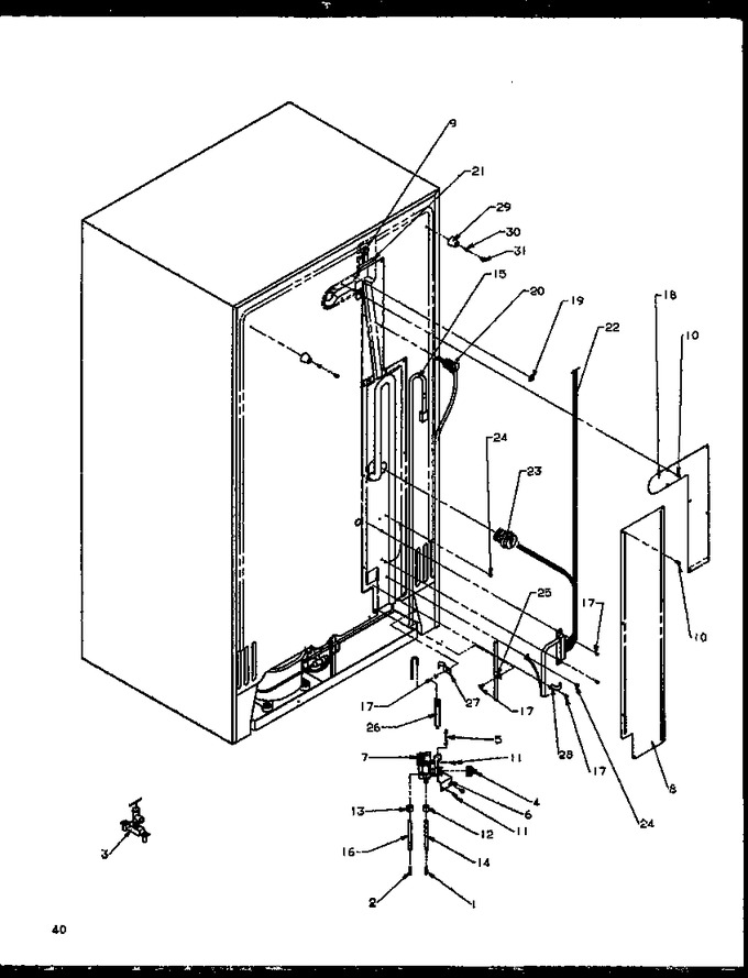 Diagram for SXD25NPE (BOM: P1162407W E)
