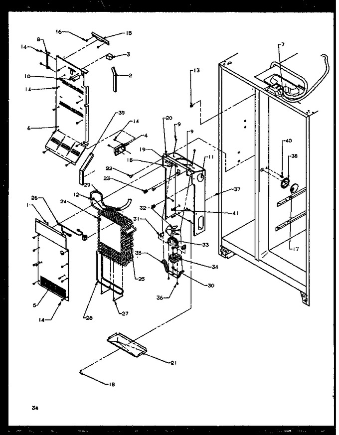 Diagram for SXD25NPE (BOM: P1162407W E)