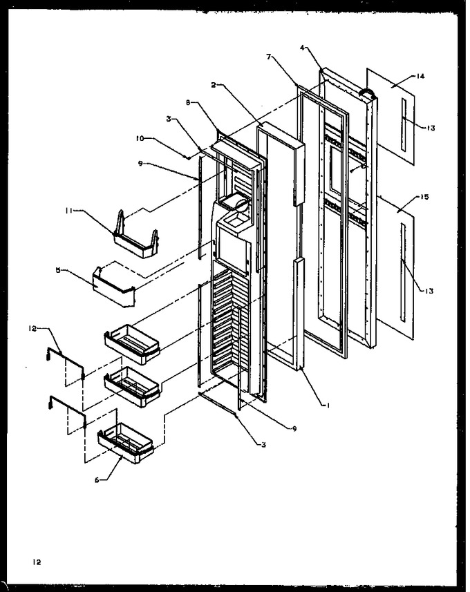 Diagram for SXD25NPE (BOM: P1162407W E)