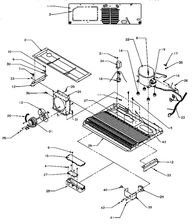 Diagram for SXD25S2W (BOM: P1190407W W)