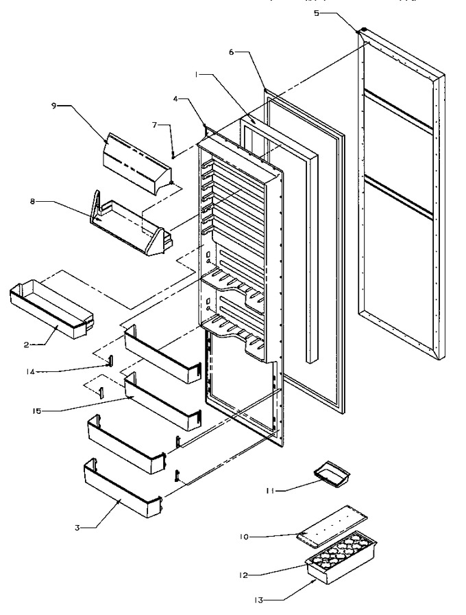 Diagram for SXD25S2W (BOM: P1190407W W)