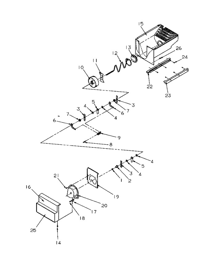 Diagram for SXD25S2E (BOM: P1190417W E)