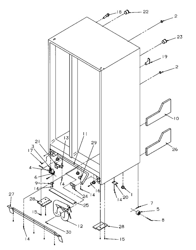 Diagram for SXD25S2W (BOM: P1190417W W)