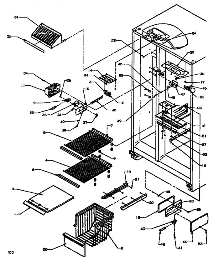 Diagram for SSD522NBL (BOM: P1181001W L)