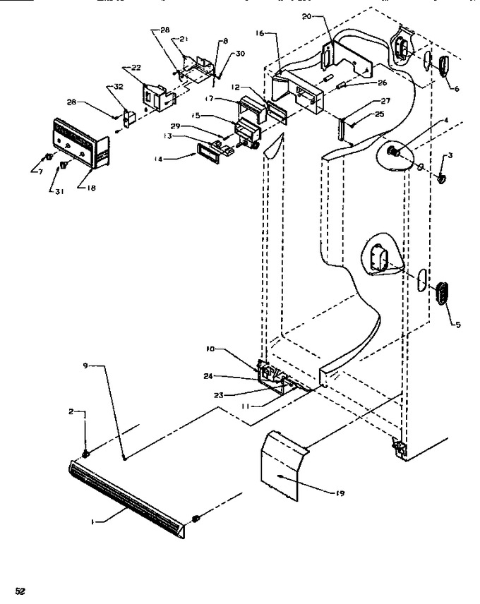Diagram for SSD522SBW (BOM: P1184701W W)