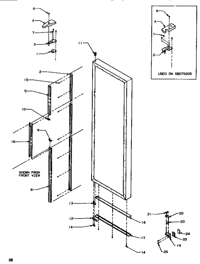 Diagram for SSD522SBW (BOM: P1184701W W)