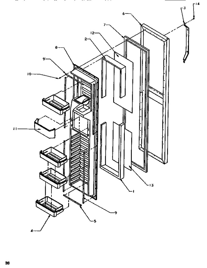 Diagram for SSD522SBW (BOM: P1184701W W)