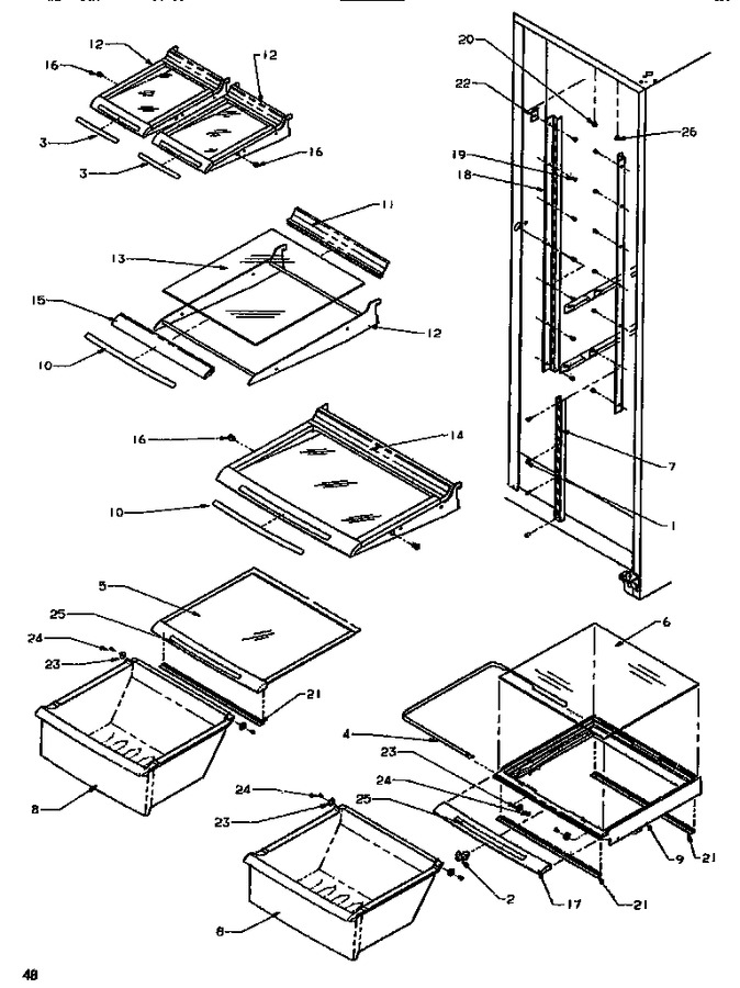 Diagram for SSD522SW (BOM: P1184702W W)
