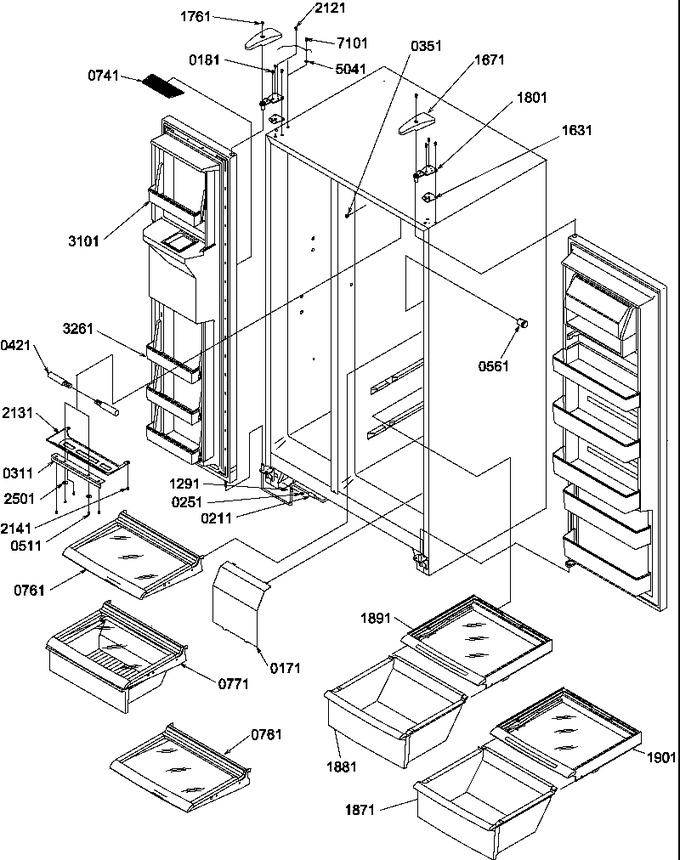 Diagram for SSD522SW (BOM: P1184706W W)