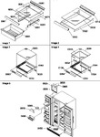 Diagram for 12 - Shelves, Deli, Crisper Assy & Toe Grille
