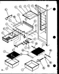 Diagram for 11 - Ref Shelving And Drawers