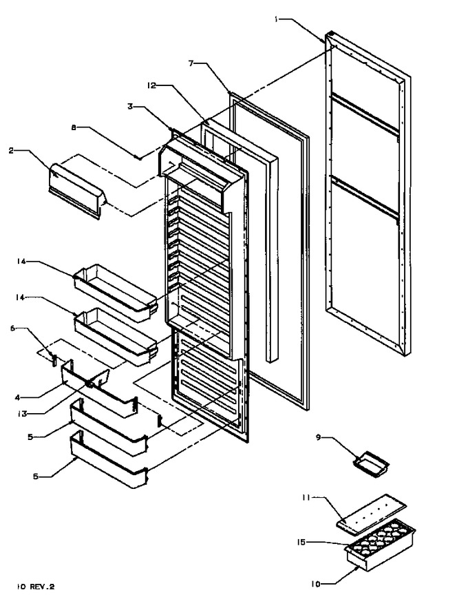 Diagram for SX19NW (BOM: P1168702W W)