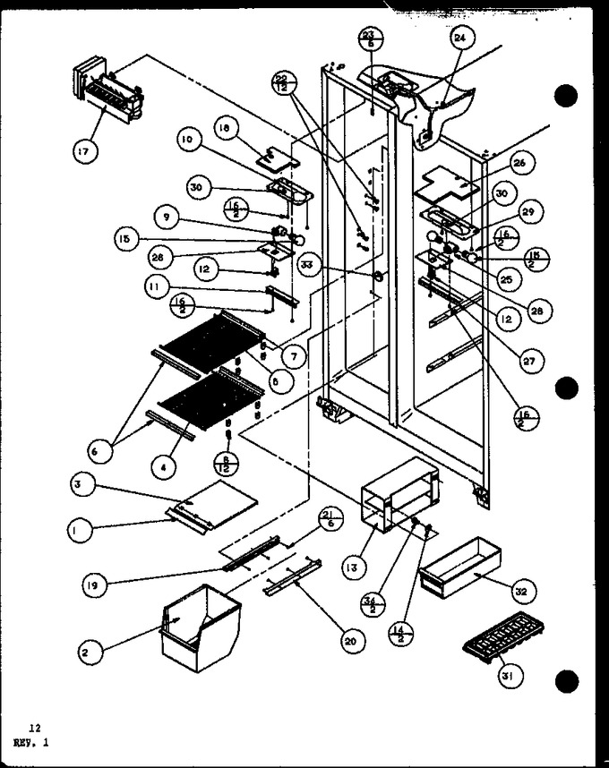 Diagram for SX22H (BOM: P7836015W)
