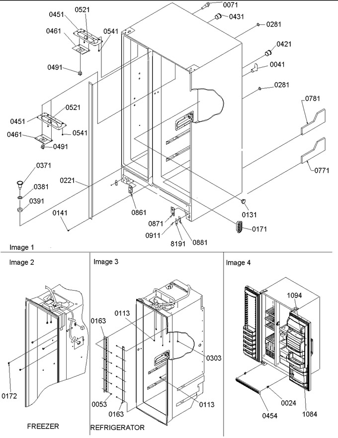 Diagram for SX23VW (BOM: P1315401W W)