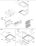 Diagram for 03 - Deli, Shelves, Crisper Assy, Accessories