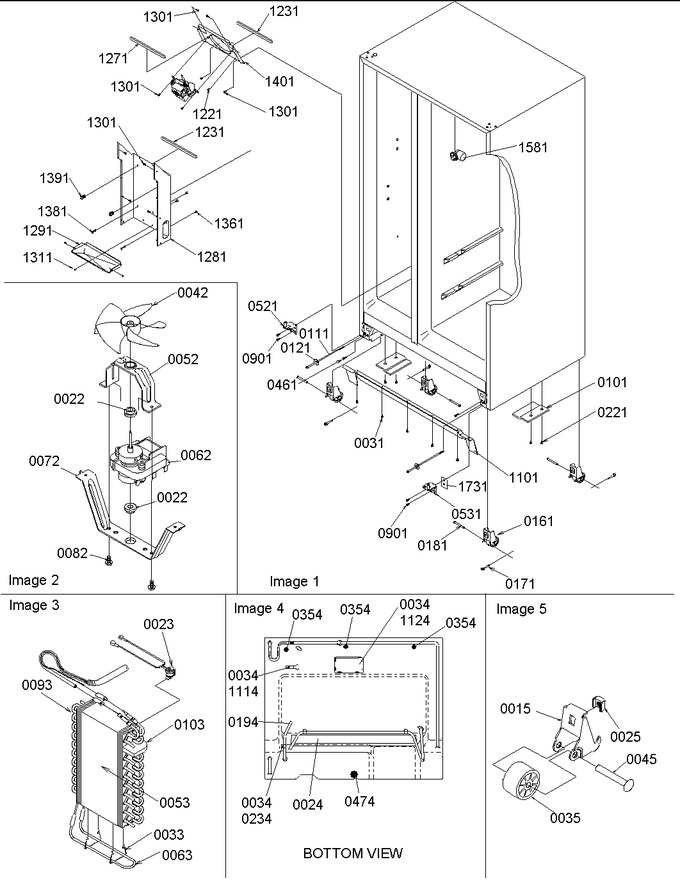 Diagram for SX23VW (BOM: P1315401W W)