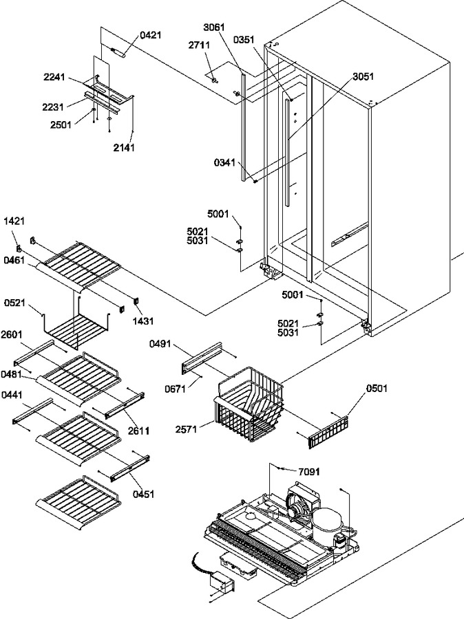 Diagram for SX322S2L (BOM: P1307303W L)